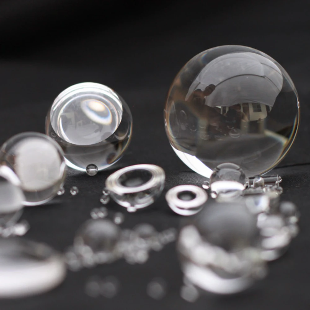 customization optical glass spherical plano convex photography ball quartz lens