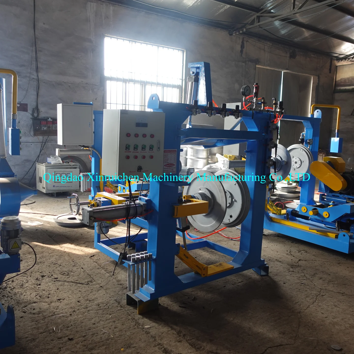 Automatic tire rasp machine / tire buffing machine / tire buffer