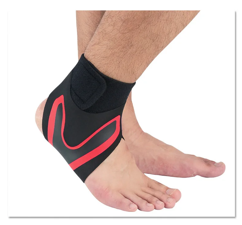 Sport Ankle Stabilizer Brace Compression Ankle Support Tendon Pain Relief Strap Foot Sprain Injury Wraps Run Basketball