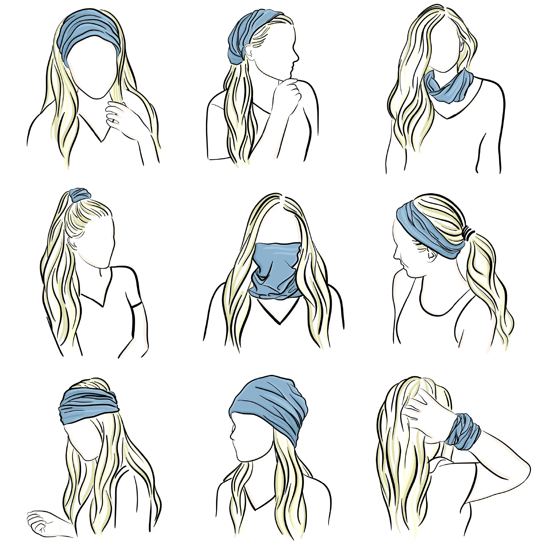 Spain Flag Scarves Polyester Microfiber Neck Gaiter Spanish National Flags Seamless Bandana Headwear Catalonia Face Cover Shield