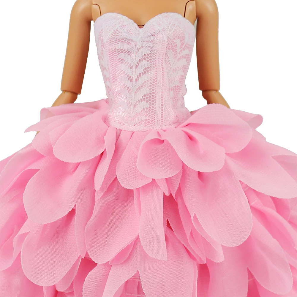 Fashion Handmade 2 Items/Doll Accessories Kids Toys Wedding Party Dresses For 11.5 inch Girl Doll Dressing Game DIY Present