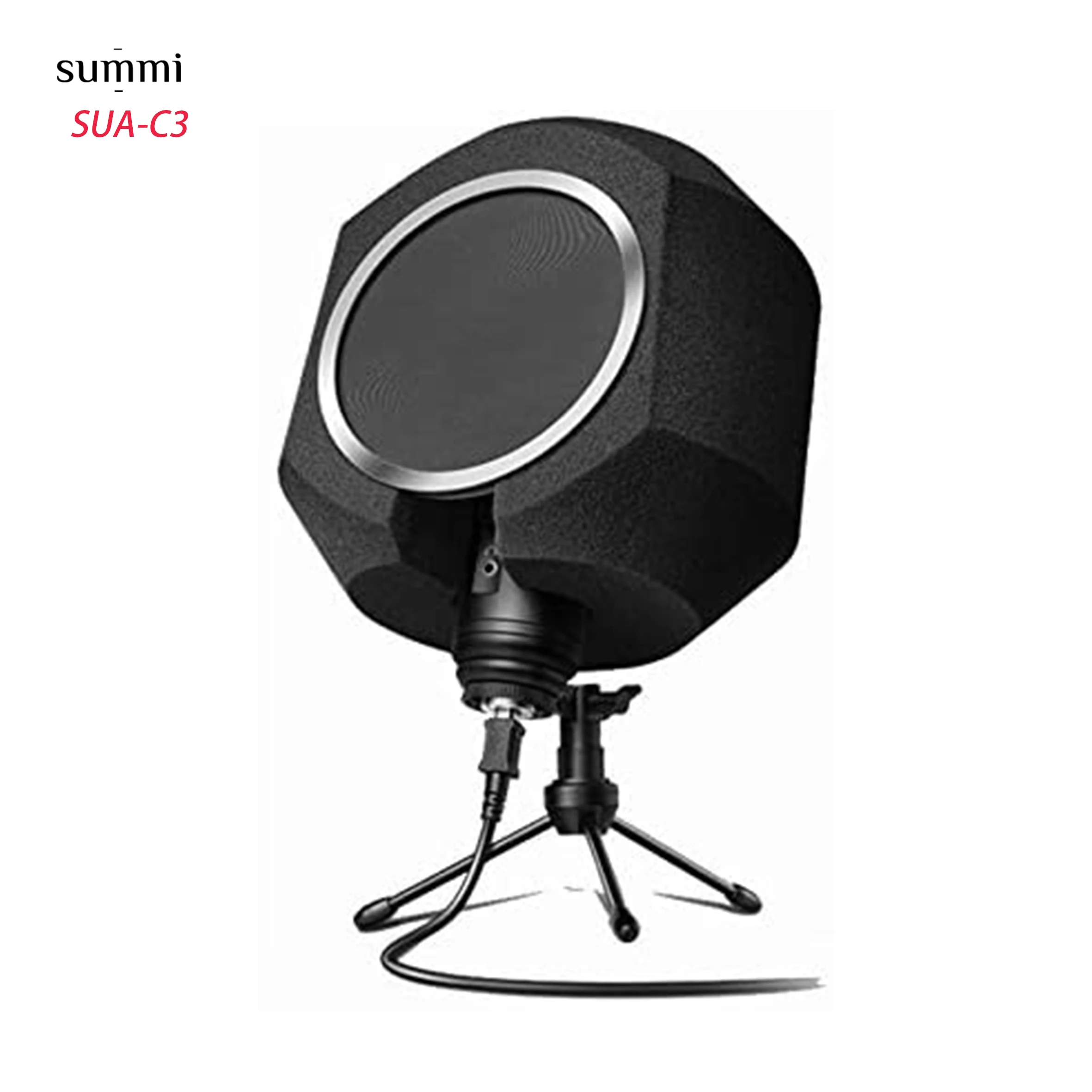 SUA-C3 Wholesale Sponge Soundproof Recording Filter Microphone Isolation Shield For Recording,Speech
