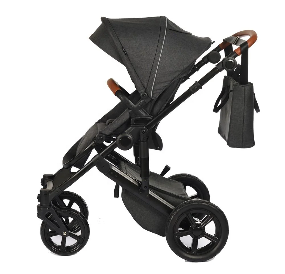 Manufacturer foldable baby carriage  inflaming retarding lightweight baby stroller Luxury travel plastic baby stroller pram