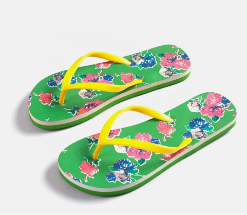 Cheap Custom Outdoor Latest Eco Friendly Wholesale Factory Summer Beach Style Cartoon Flip Flop