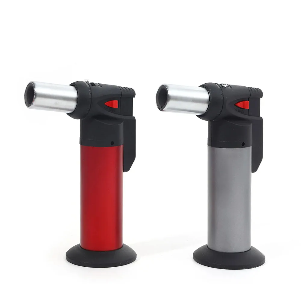 Two kinds of flame transition torch lighter gas power jet flame lighter High safety performance lighter for family