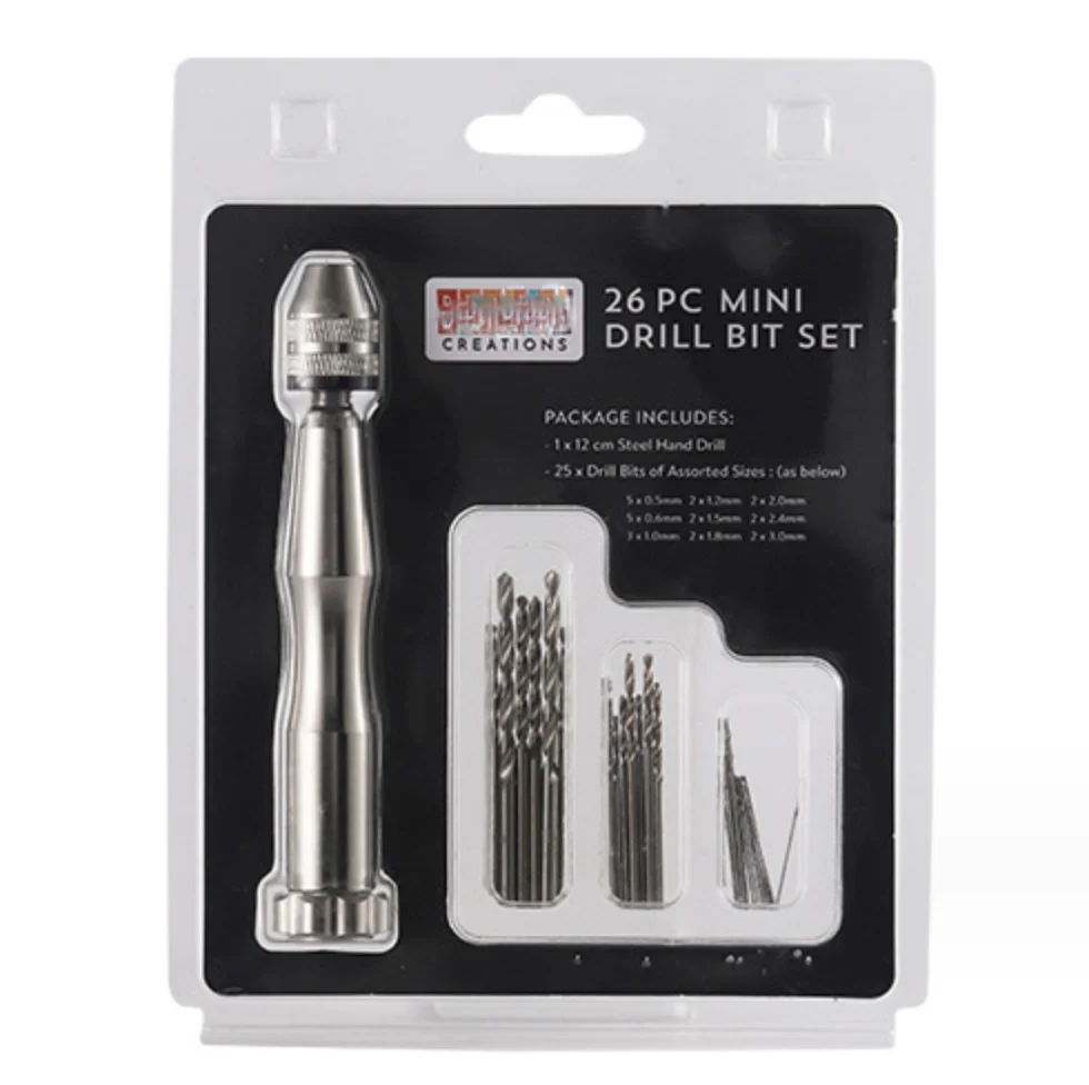 Fully Ground Mini and Micro Drill Bits for Metal Jewelry Handcraft Precision Drilling