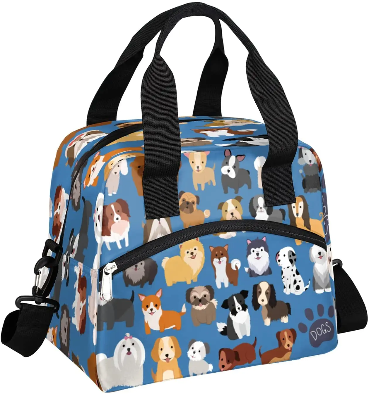 Wholesale Stylish Tote Beach insulated Thermal Picnic Waterproof Food Sublimation Lunch Box Soft Cooler Bag