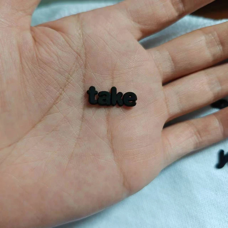 Wholesale Custom Clothing Heat Transfer Printing Label TPU 3d Embossed Silicone Logo Printing PVC Badge for T-shirts Pp Bag