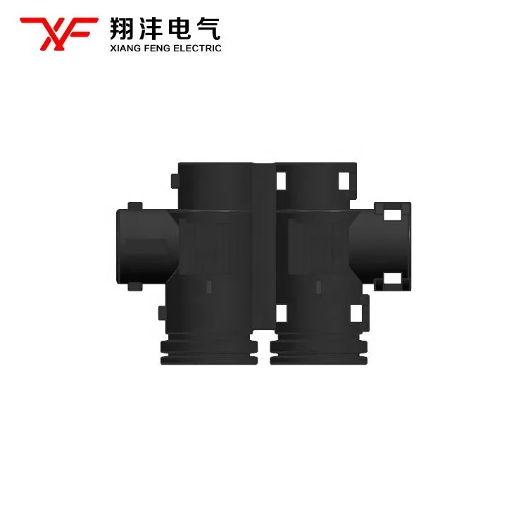 Plastic hose coupler clip connector t joint for auto wire harness 9806131