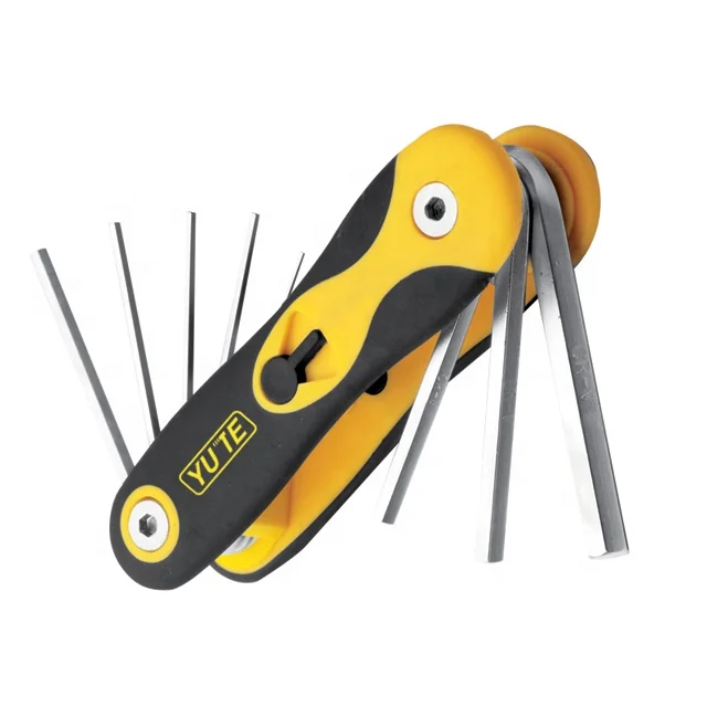 FLOURISH  High Quality Yute 8PCS Curve Torx Hex Wrench Set&hex Key Set