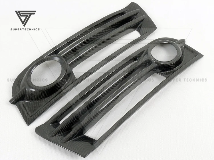 Carbon Fiber Fog Lamp Cover Fog Light Cover for Audi TT MK2
