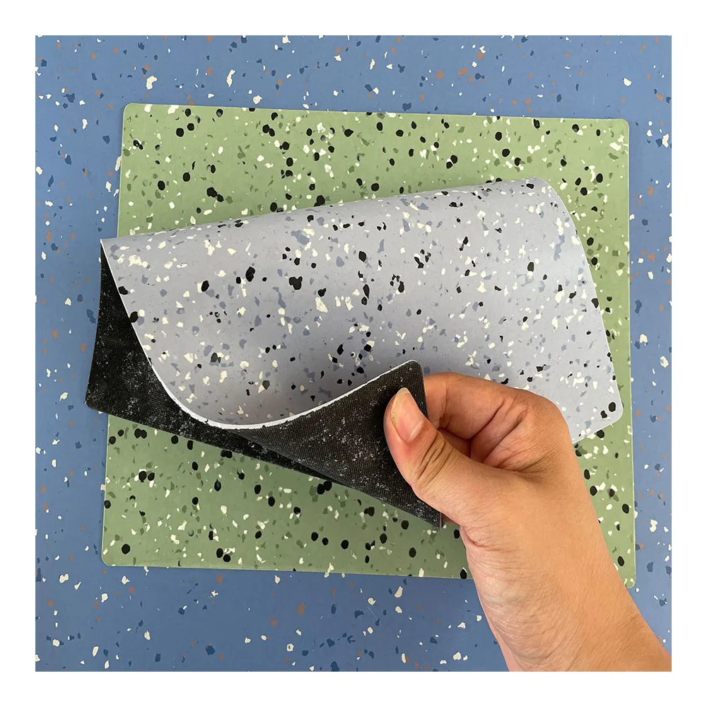 Anti-Static Vinyl Hospital Floor Roll Conductive PVC Homogeneous ESD Flooring Sheet Covering