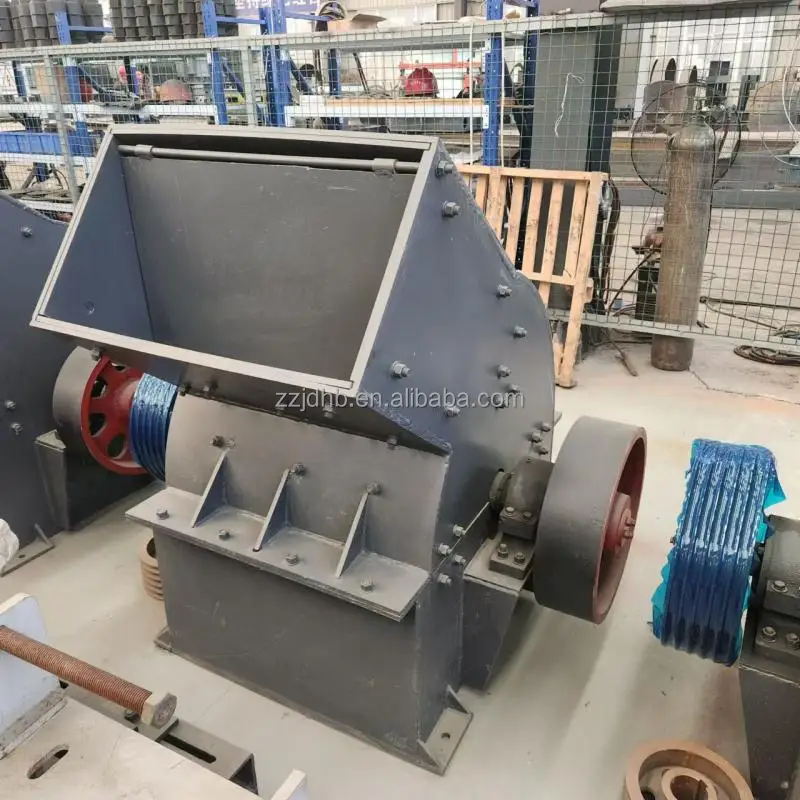 Factory Wholesale Black Steel Large Caliber Crusher Hard Rock Crusher Heavy Duty Hammer Crusher