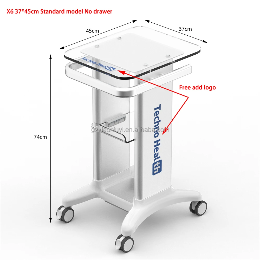 Factory Design Dental Tool Storage Cart Trolley Oral scanner trolley cart dental 3d intra oral scanner trolly