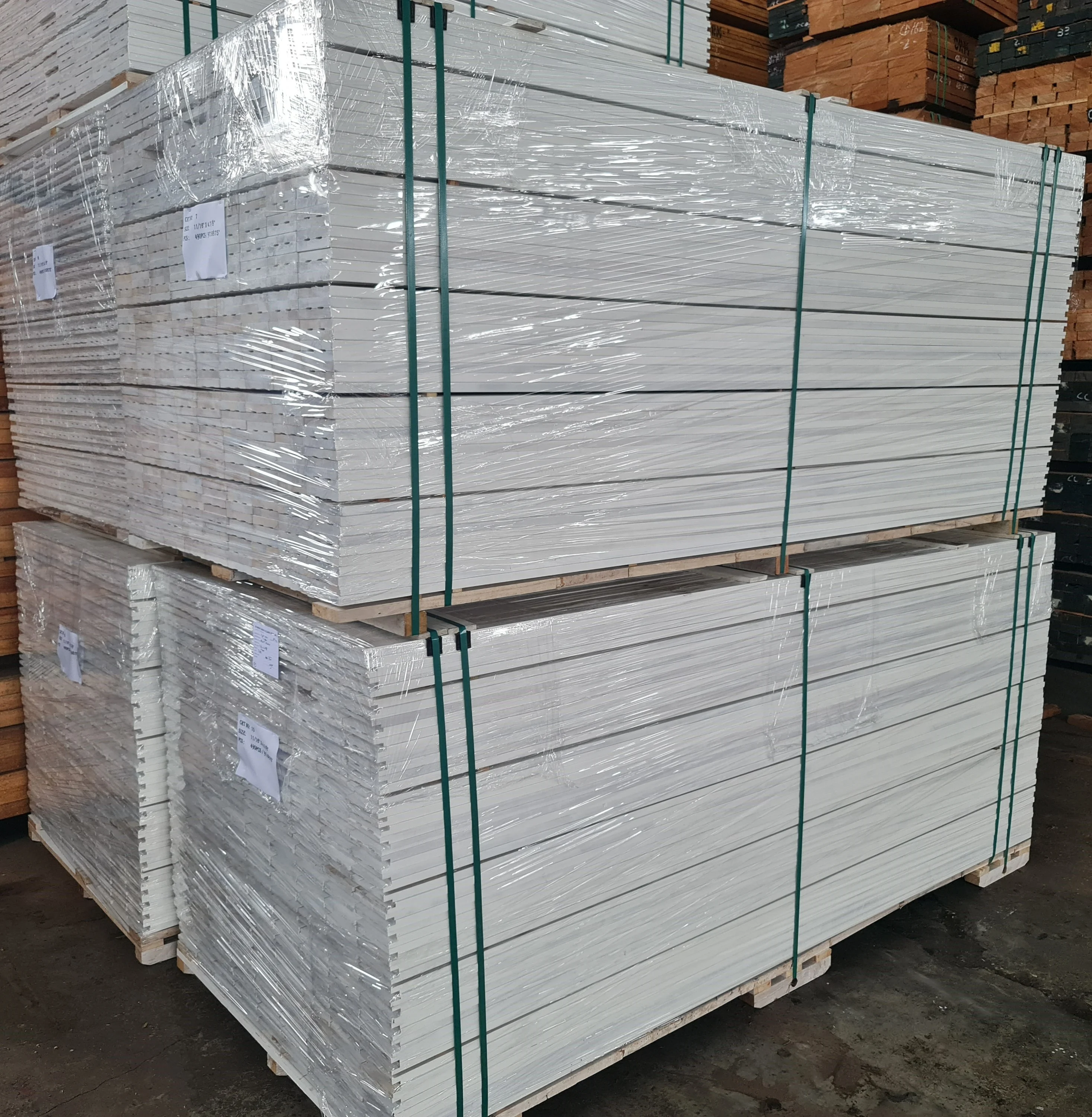 White Primed Finger Joint Laminated Mouldings