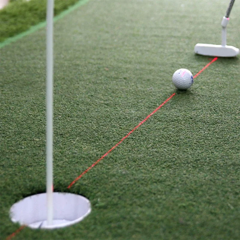 HOW TRUE Golf Putter Laser Pointer Putting Training Aim Line Corrector Improve Aid Tool Golf Practice Accessories