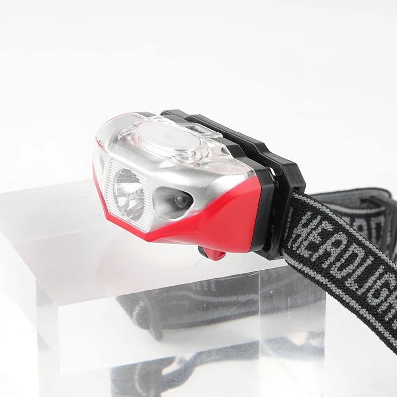 Headlight AAA battery Mini LED headlamp Head Light Torch Lamp Fishing mini Small Bright High Power Lantern Lampe for Camping