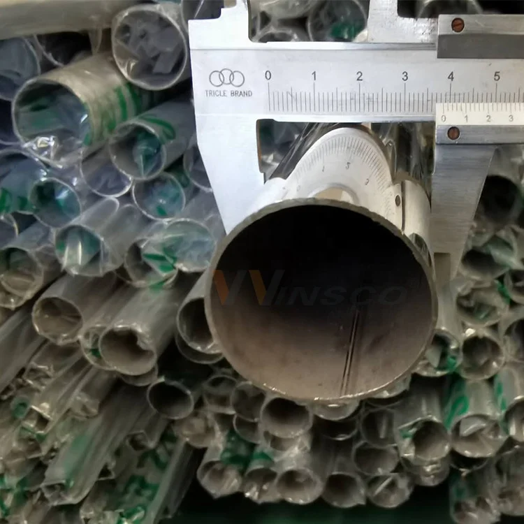  Stable nickel content stainless steel 201 grade welded tube pipe price list tuberia de acero inoxidable para barandilla