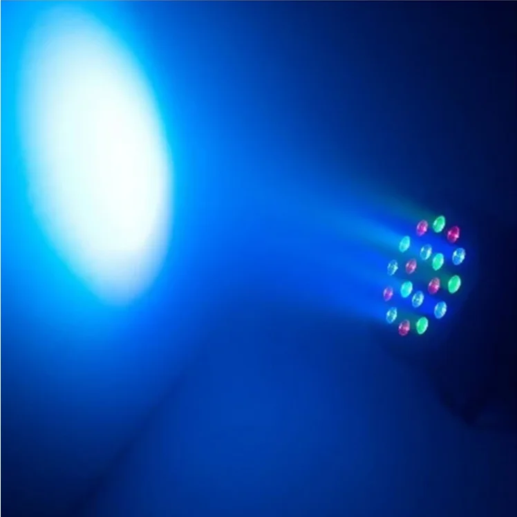  Портативный диско 18 led RGB звук управлением DMX сценический осветительный бар КТВ вечерние par