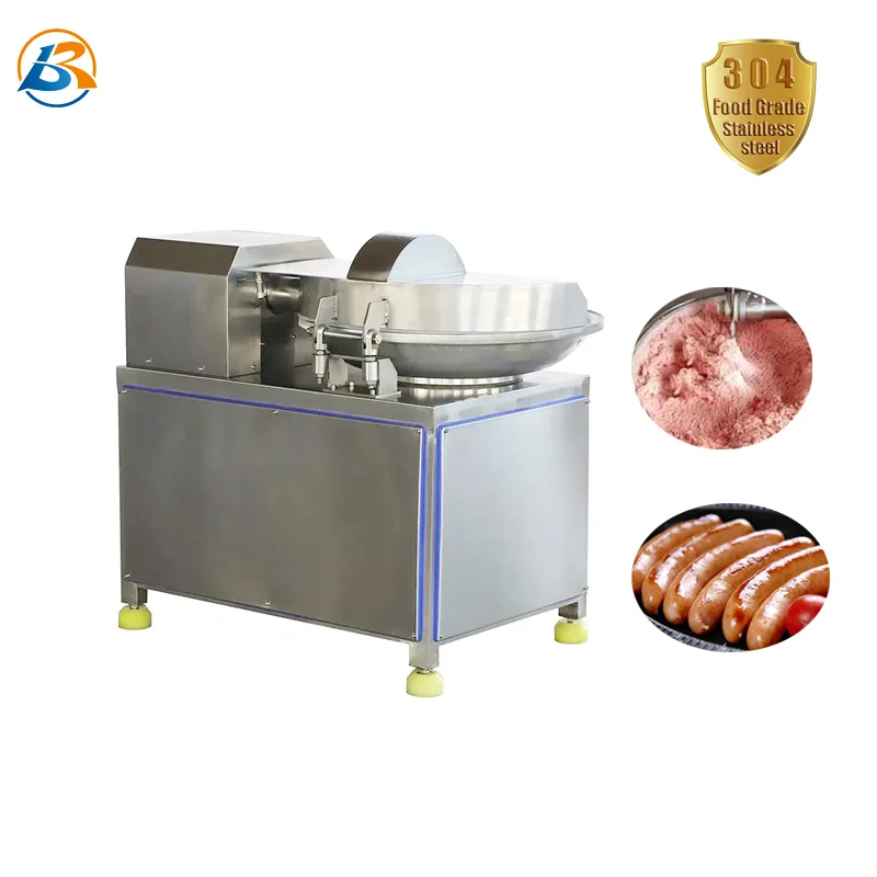 20L 40L 125L 60Kg Capacity Commercial Industry Sausage Chopper Machine Food Cut Chop Meat Bowl Cutter