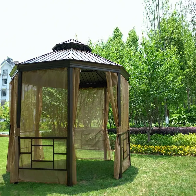 Garden Solar Energy Pergola Aluminium Grape Trellis Luxury Grain Morden Outdoor With Retractable Sunshade Gazebos Canopy 3.5X4M