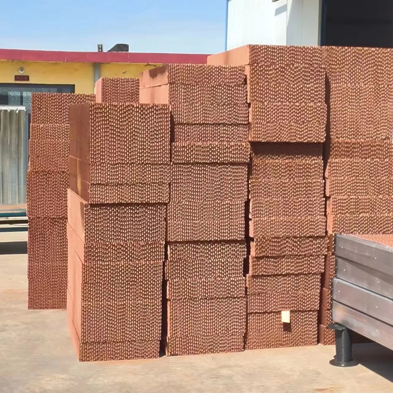 Colling pad for Chicken house Honeycomb Pad Cooling System For Greenhouses