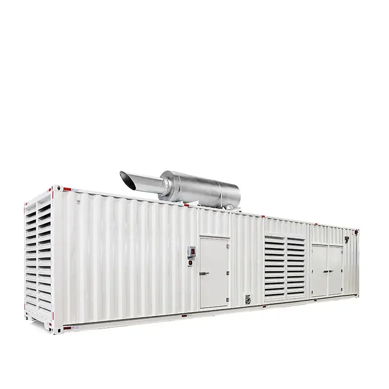 Large power plant MTU genuine engine 2000kw diesel power generator three phase container type silent 2500kva electric generator