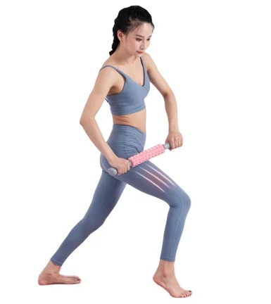 Home Workout Trainers Fitness Body Muscle Roller Massage Stick For Muscle Relax And Pain Relief