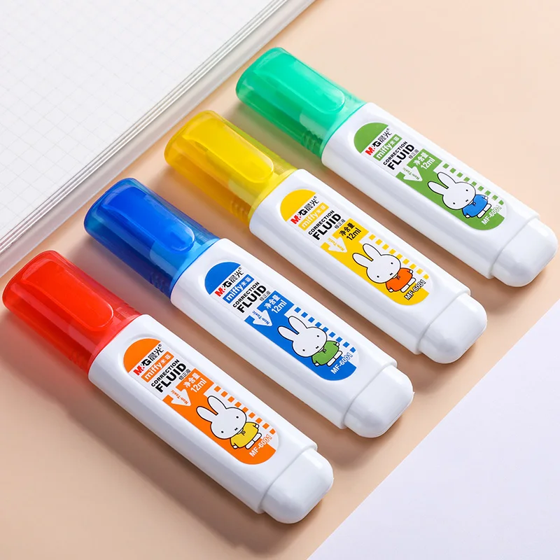 M&G12ml High Quality Correction Fluid Fast Drying Safe Non-toxic Durable Correction Pen Wholesale