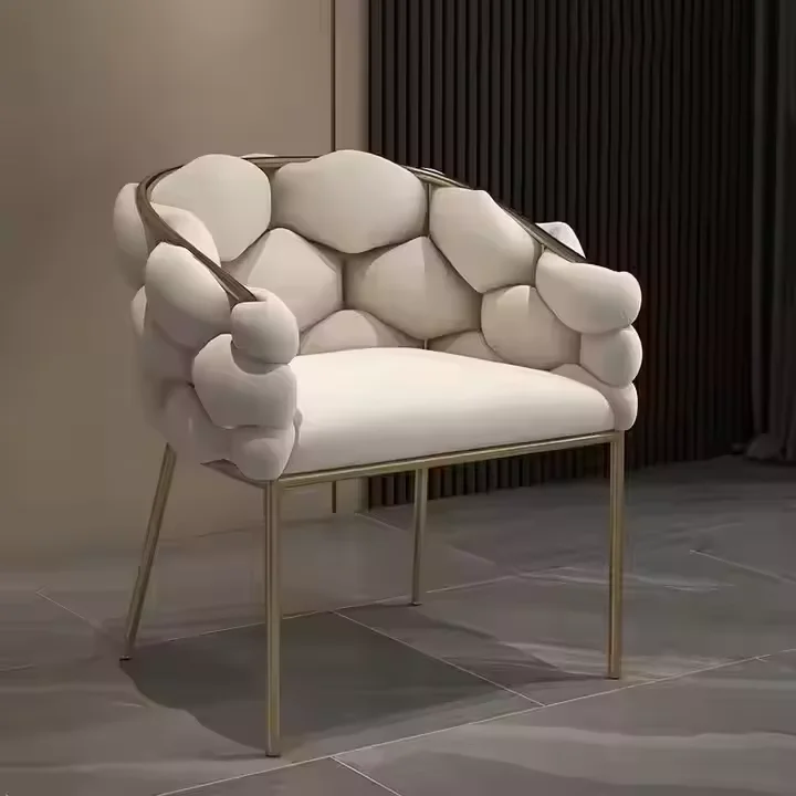 Nordic Style Premium Leisure Chair Simple Modern Design Luxury Home Milk Tea Shop Coffee Shop Living Room Chairs
