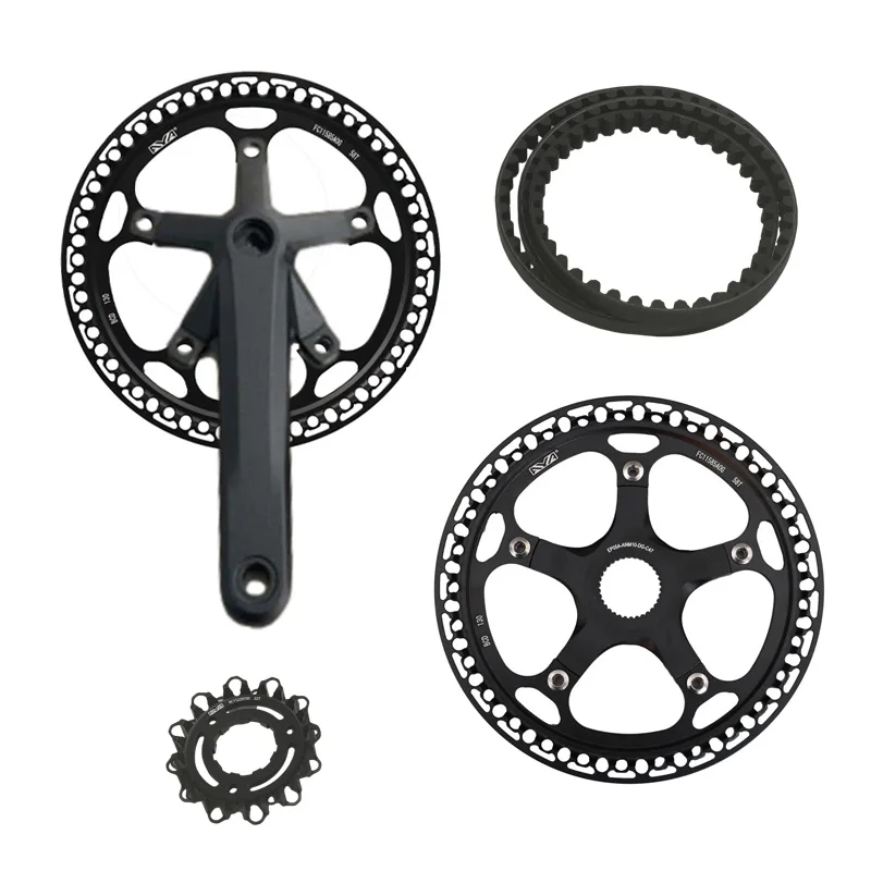 Belt Drive System Kit Commuting For Electric Bicycle E-Bike Electric Motorcycle E-Motorcycle and Bike