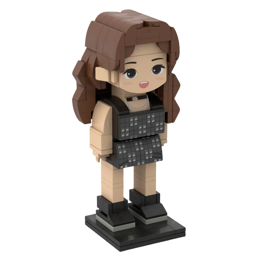 Emotional Gift for Friend Monbix Brick Figure Plastic  Action Figure for kids Hotselling Customized Mini-figures