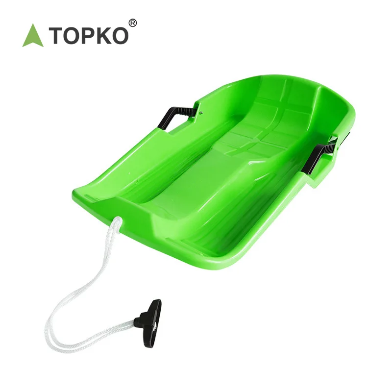 TOPKO Plastic Snow Sled-grass Sand Sled/Ice Slide Boards/Kids Snow Ski Product