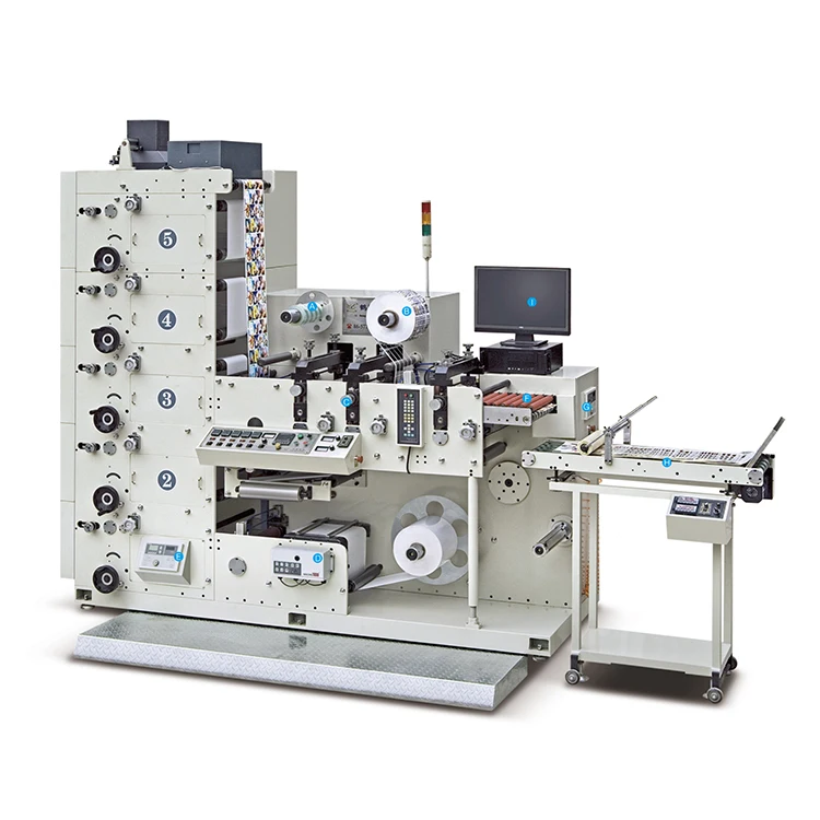 Полностью автоматическая машина для печати этикеток RY520 flexo (1600352094182)