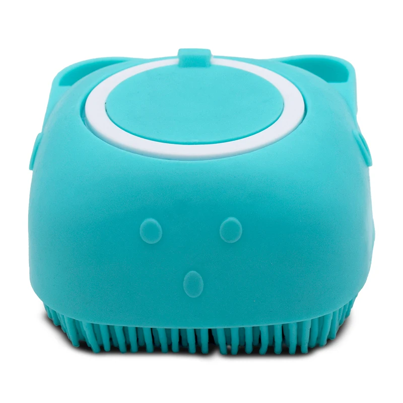 Safe Baby Soft hair shampoo brush Household silicone bath brush