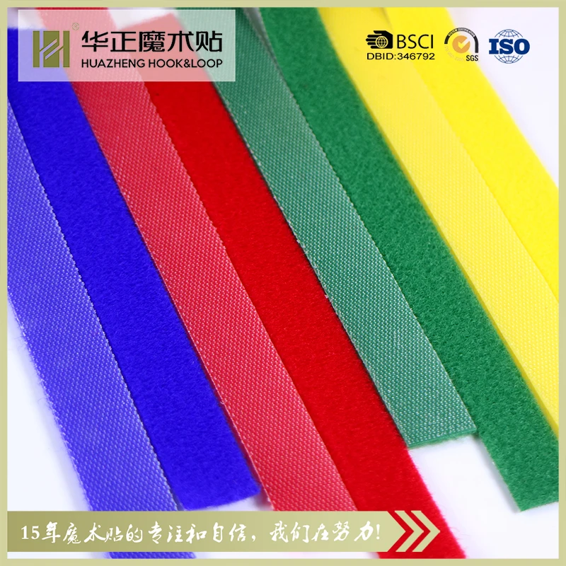 Reusable nylon cable tie  back to back hook loop cable management hook and loop cable wire organizer