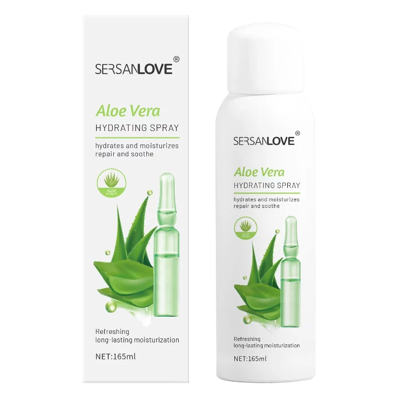 SERSANLOVE New Organic Hydrating Face Toner Spray Vitamin C Long-Lasting Moisturizing Facial Mist Spray With Aloe