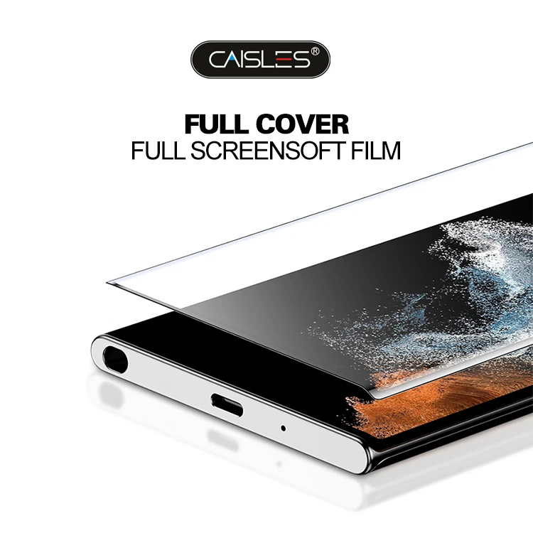 Hd Clear Nano Anti-shock Curved Full coverage Mobile Phone Screen Protector