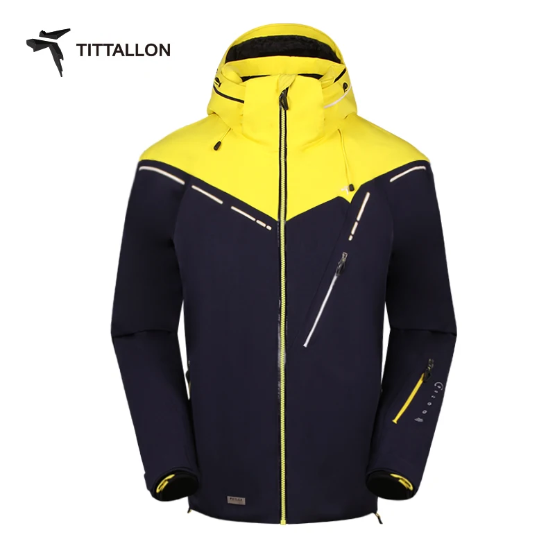 
OEM ODM windproof windproof professional custom men ski suit 