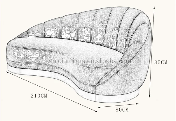 
Modern Rose Gold Stainless Steel Luxury Sofa Sets Living Room Furniture Fabric Sofa 