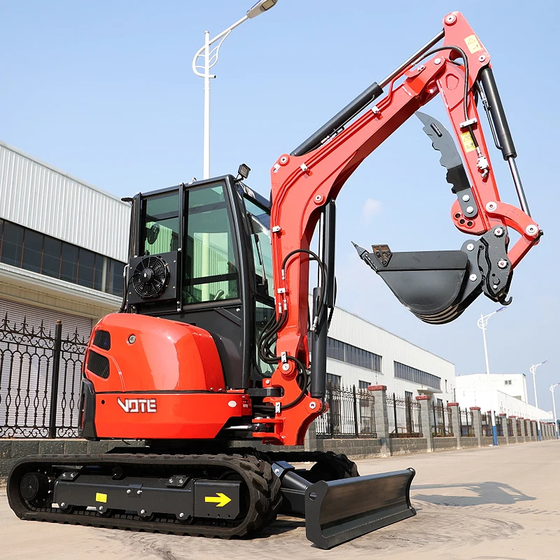 VOTE  Excavator 3.5 Ton EPA Kubota Engine  Digger Farm Small Excavators 1 Ton 2 Tons  Machine Prices Mini Excavator