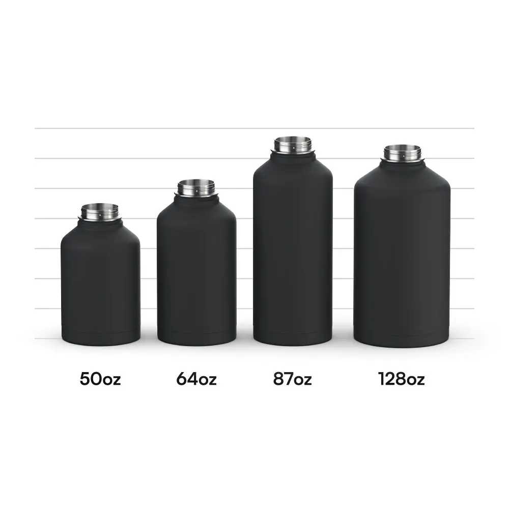 Pro Grade BPA-free 32oz 1000ML Double Wall Vacuum Insulated Stainless Steel Water Bottle with Llid for Sports Travel