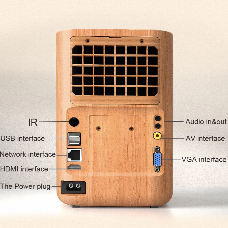 Smart TV iptv 4k HD Projector Mini Projecteur Video Beamer  WIFI Portable Pocket Projector for teahing