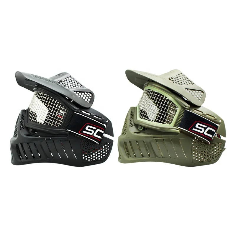 Amazon Hot sale Airsoft Paintball Mask with Steel Wire Mesh for Archery Games