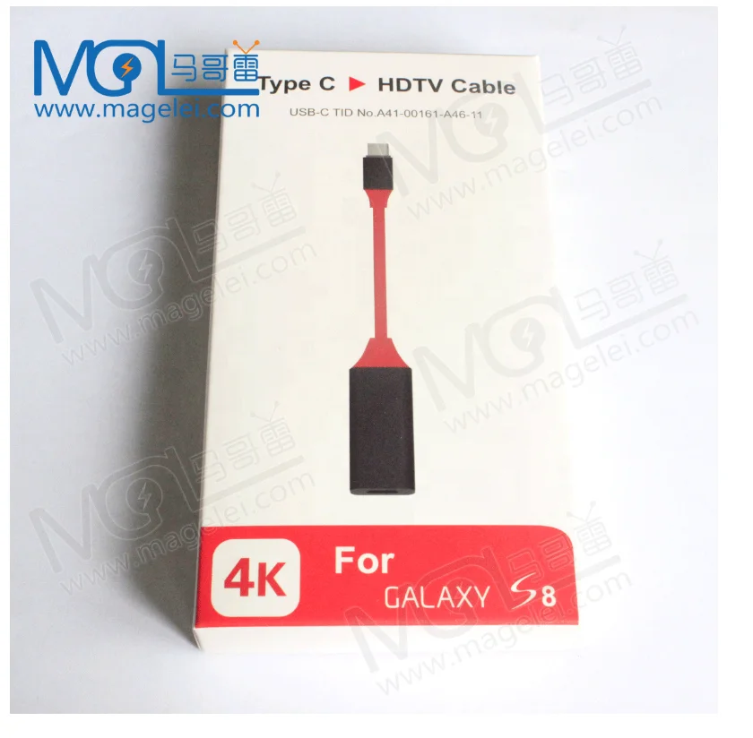 
2019 hot sale Type C male to HDTV female adaptor plug and play converter for Macbook, S8 
