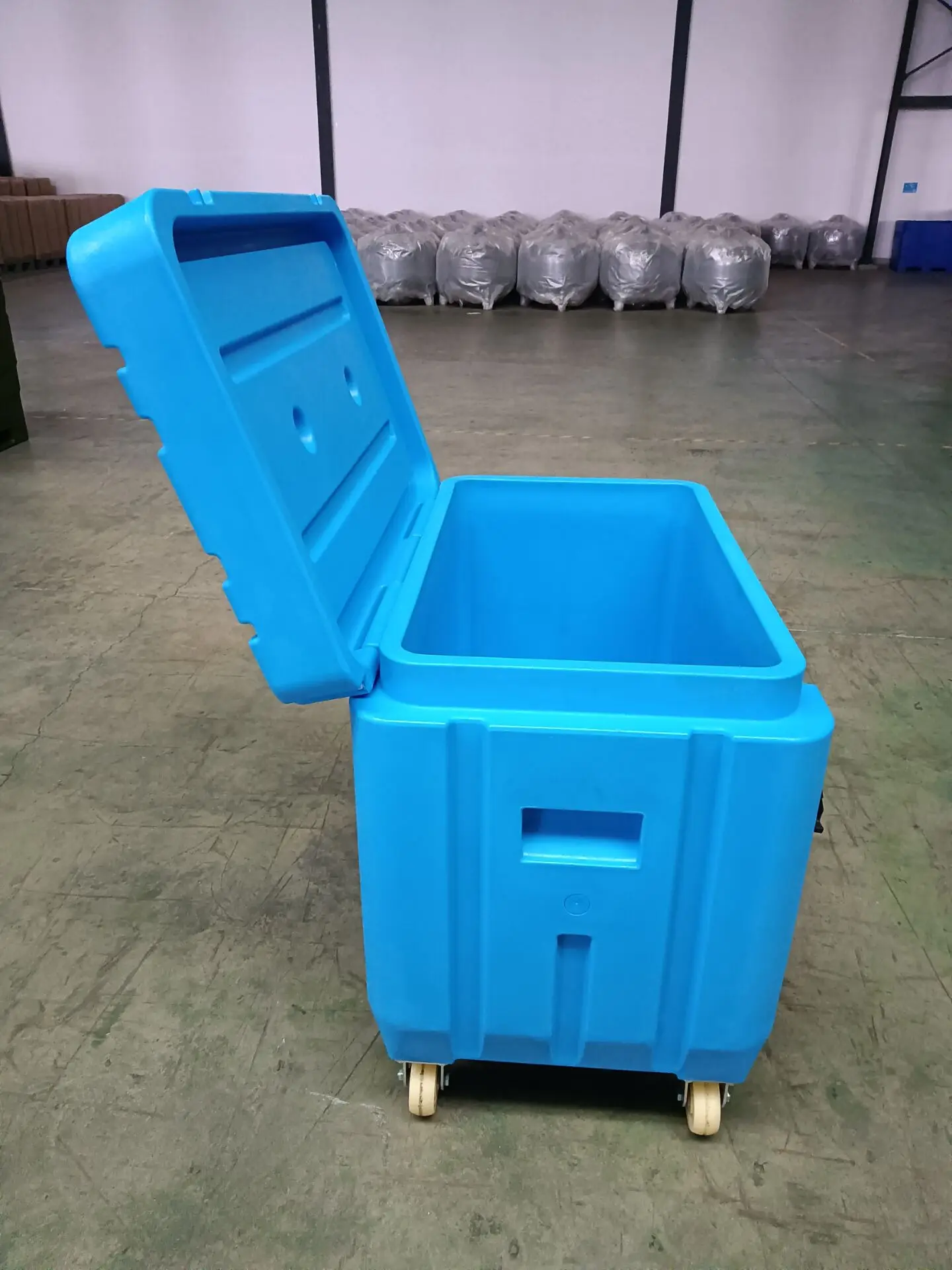 320L Dry Ice Chest Storage Box Plastic Container To Keep Low Temperature Icecream Cold Chain Storage For Dry Ice