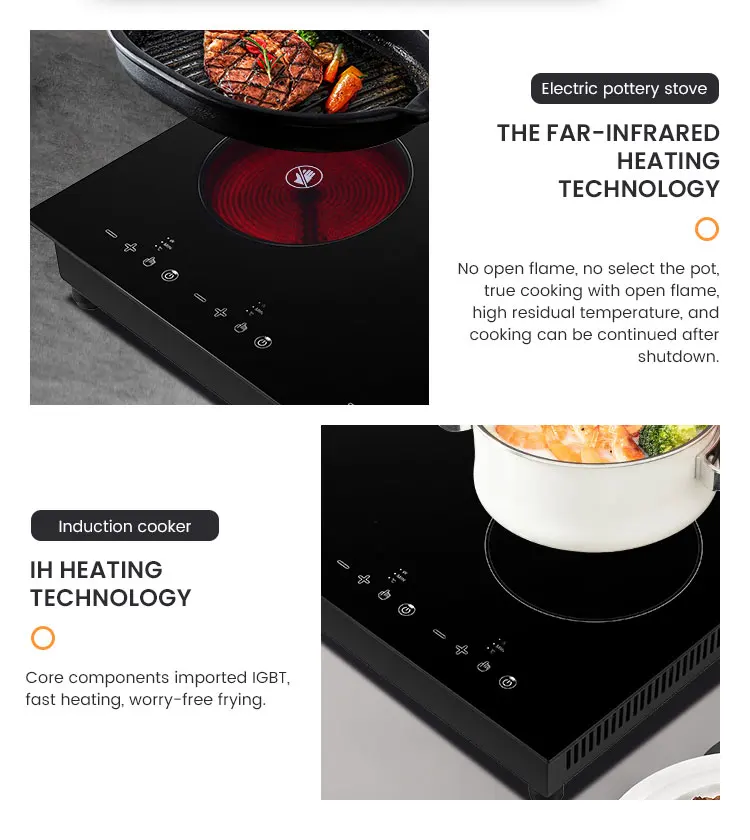 Кухонный прибор 4 горелки плита индукции высокой мощности Коммерческая индукционная плита с Ce и сертификат Cb