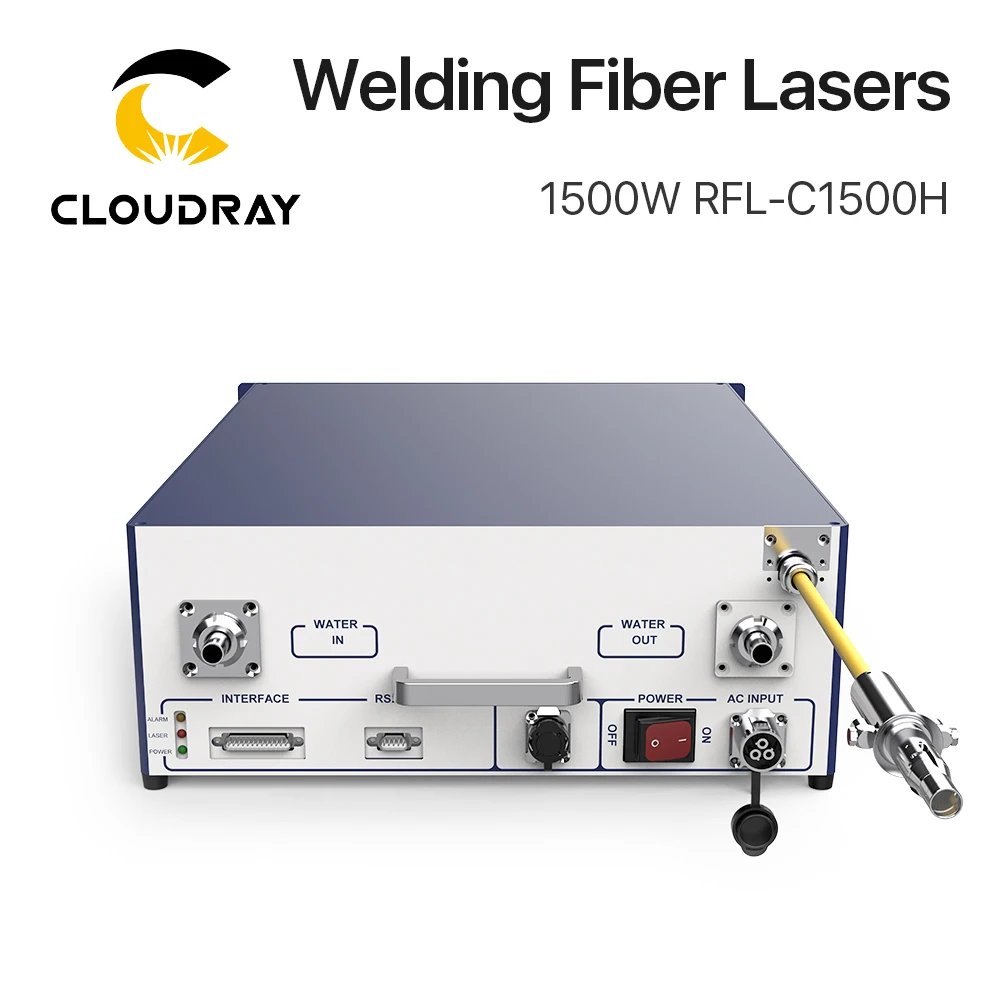  Cloudray CL166 1000 Вт/1500 Вт Raycus одиночный модуль CW волоконный лазерный источник для лазерной