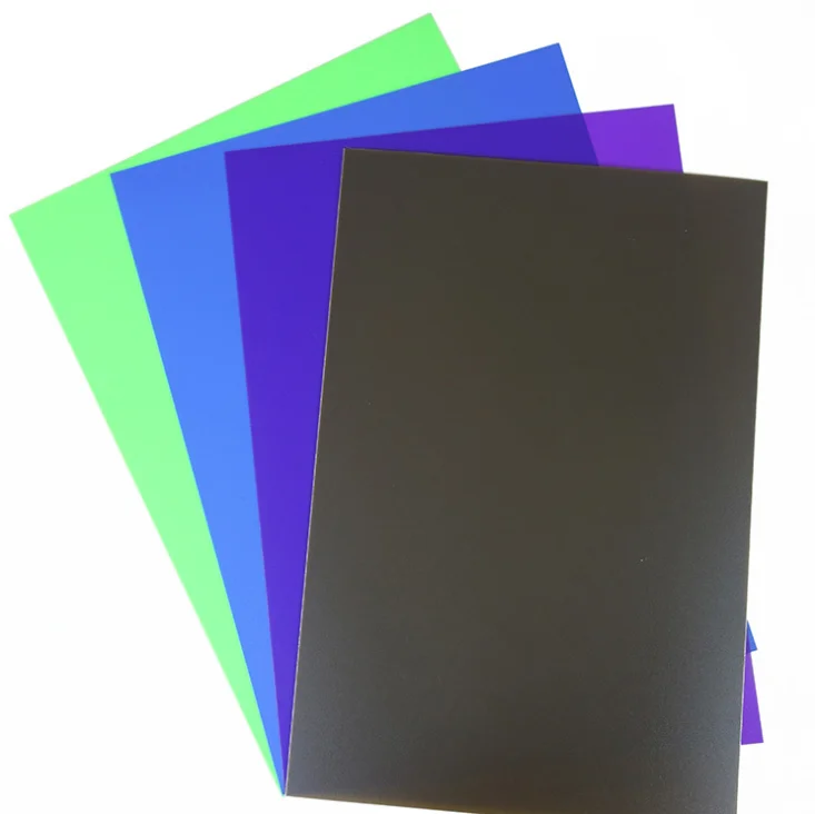 Glossy Black color PS polystyrene sheet for thermoforming