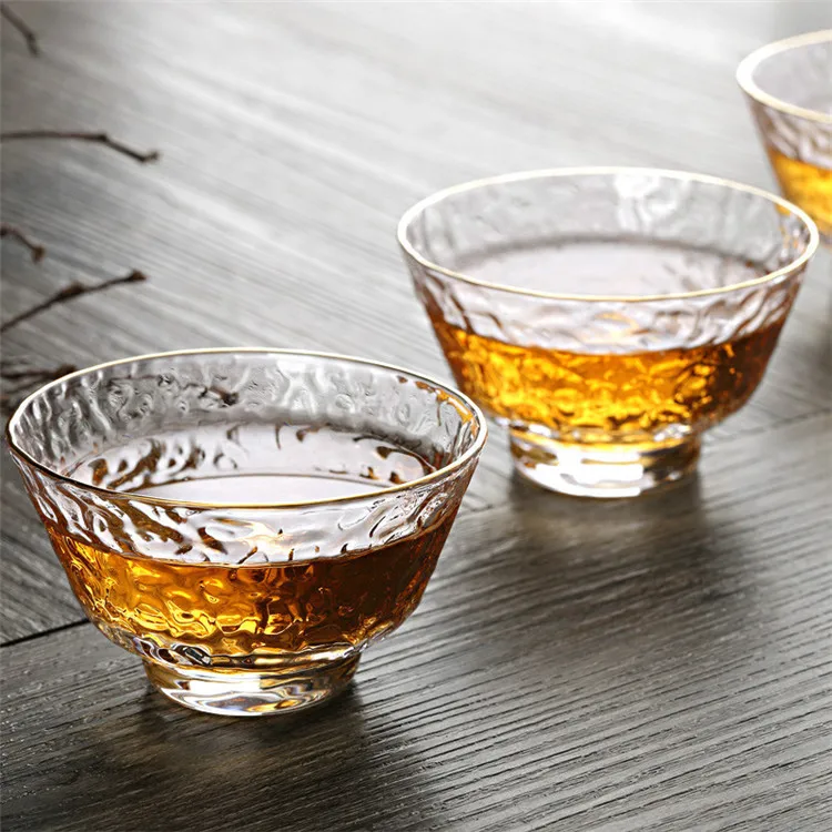 
Amazon Top Seller Glass cup Insulated Tumbler small clear tea cup 